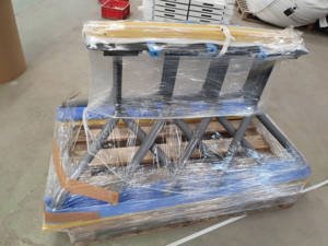 Emballage pièces peinture industrielle